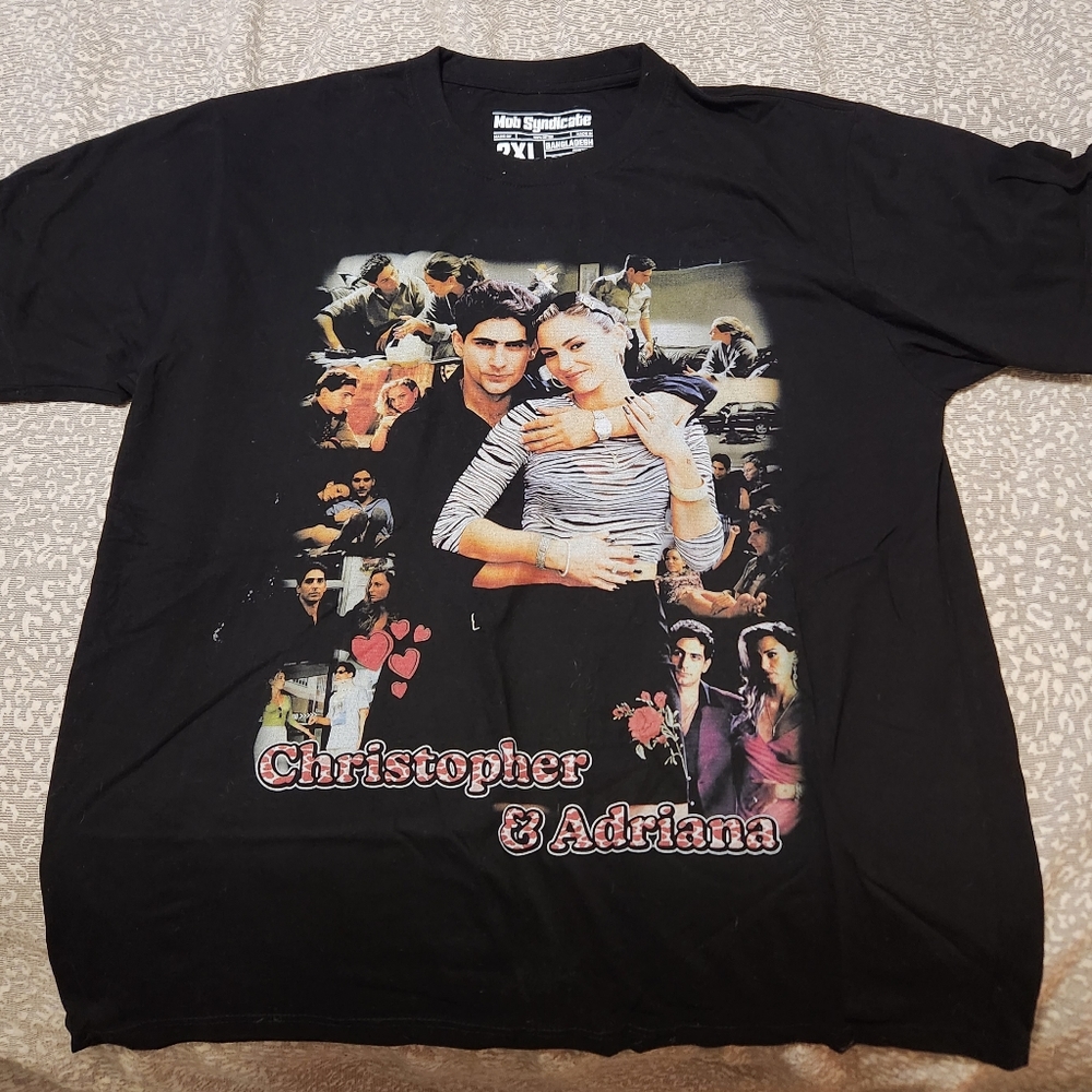Sopranos Chris and Ade t-shirt